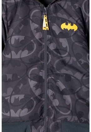 Chaqueta De Batman Con Cierre Y Chompa Gris Para Niño 6