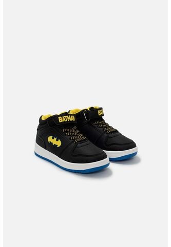 Tenis De Batman Negros Y Amarillo Para Niño 29 DC COMICS