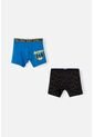 Pack X2 Boxer De Batman Azul Y Negro Para Niño 6 de DC COMICS