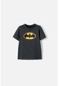 Camiseta De Batman Manga Corta Negro Para Niño 2T A 5T 2T de DC COMICS