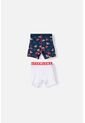 Pack X2 Boxer De Superman Azul Y Blanco Para Niño 2T A 5T 4T de DC COMICS