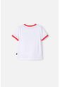 Camiseta Se Superman Blanca Y Roja Manga Corta Para Niño 2T A 5T 3T de DC COMICS
