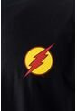 Camiseta De Flash Negra Manga Corta Para Hombre S de DC COMICS