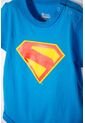 Body De Superman Con Broches Azul Para Bebé Niño 9-12 de DC COMICS