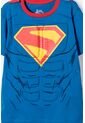 Camiseta De Superman Con Capa Azul Y Rojo Para Niño 4 de DC COMICS