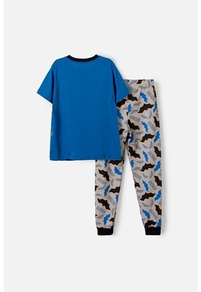 Pijama De Batman  Manga Corta Azul Para Niño 6