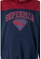 Buzo De Superman Azul Y Rojo Con Capucha Para Hombre L de DC COMICS