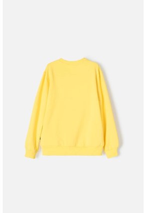 Buzo De Batman Cerrado Amarillo Para Niño 4