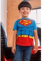 Camiseta De Superman Azul Y Roja Con Manualidad 3D Para Niño 2T A 5T 3T de DC COMICS