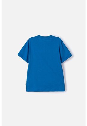 Camiseta De Superman Azul Estampada Para Niño 8