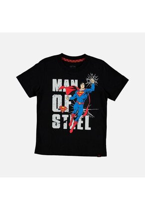 Camiseta De Superman Manga Corta Para Niño 8