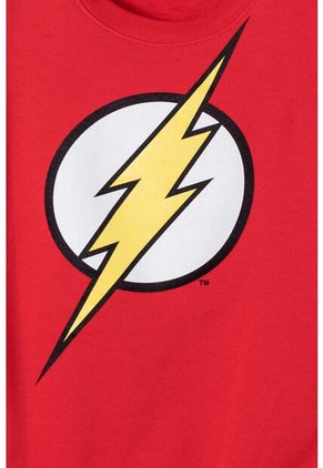 Buzo De Flash Cerrado Rojo Para Niño 4