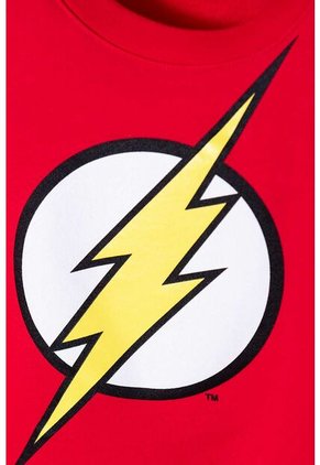 Buzo De Flash Cerrado Rojo Para Niño 4