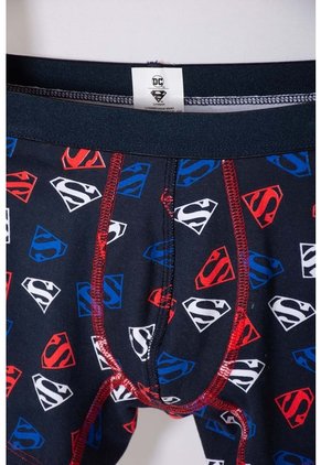 Pack X2 Boxer De Superman Azul, Blanco Y Rojo Estampados Para Niño 6