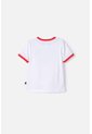 Camiseta Se Superman Blanca Y Roja Manga Corta Para Niño 2T A 5T 5T de DC COMICS