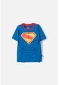 Camiseta De Superman Con Capa Azul Y Rojo Para Niño 6 de DC COMICS