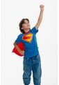 Camiseta De Superman Con Capa Azul Y Rojo Para Niño 6 de DC COMICS