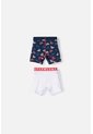 Pack X2 Boxer De Superman Azul Y Blanco Para Niño 2T A 5T 2T de DC COMICS
