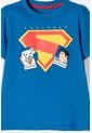 Conjunto De Superman Azul Oscuro De Pantalón Largo Para Niño 2T A 5T 3T de DC COMICS