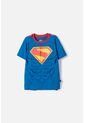 Camiseta De Superman Con Capa Azul Y Rojo Para Niño 10 de DC COMICS