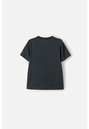 Camiseta De Batman Manga Corta Negro Para Niño 2T A 5T 5T