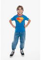 Camiseta De Superman Con Capa Azul Y Rojo Para Niño 10 de DC COMICS