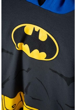 Buzo De Batman Cerrado Azul Y Gris Para Niño 4