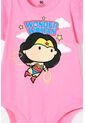 Body Wonder Woman Rosado Para Bebé Niña 12-18 de DC COMICS