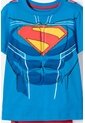 Camiseta De Superman Con Capa Multicolor Para Niño 2T A 5T 4T de DC COMICS