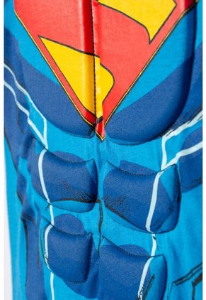 Camiseta De Superman Con Capa Multicolor Para Niño 2T A 5T 4T