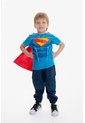 Camiseta De Superman Con Capa Multicolor Para Niño 2T A 5T 4T de DC COMICS