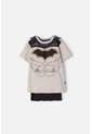 Camiseta De Batman Con Capa Multicolor Para 2T A 5T 4T de DC COMICS