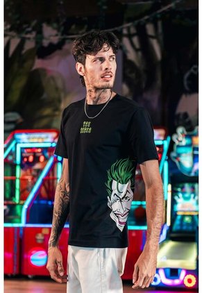 Camiseta De El Joker Regular Fit Para Hombre L