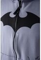 Buzo De Batman Con Cierre Y Capucha Gris Para Hombre XS de DC COMICS