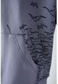 Buzo De Batman Con Cierre Y Capucha Gris Para Hombre XS de DC COMICS