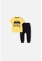 Conjunto De Batman Pantalón Largo Amarillo Y Negro Para Bebé Niño 12-18 de DC COMICS