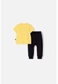 Conjunto De Batman Pantalón Largo Amarillo Y Negro Para Bebé Niño 12-18 de DC COMICS