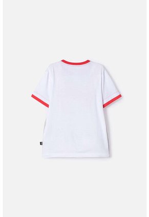 Camiseta De Superman Roja Manga Corta Para Niño 12
