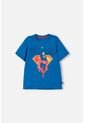 Camiseta De Superman Azul Estampada Para Niño 6 de DC COMICS