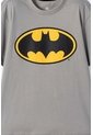 Camiseta De Batman Manga Corta Gris Para Niño 14 de DC COMICS