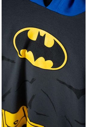 Buzo De Batman Cerrado Azul Y Gris Para Niño 10