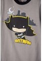 Body De Batman Con Broches Gris Para Bebé Niño 3-6 de DC COMICS