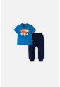 Conjunto De Superman Con Pantalón Azul Para Bebé Niño 6-9 de DC COMICS