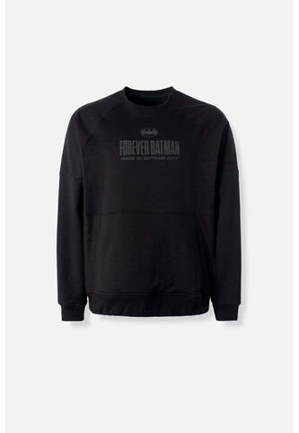 Buzo De Batman Relax Fit Para Hombre L DC COMICS