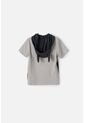 Camiseta De Batman Manga Corta Gris Para Niño 2T A 5T 3T de DC COMICS