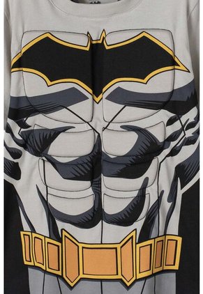 Camiseta De Batman Gris Con Capucha Para Niño 10