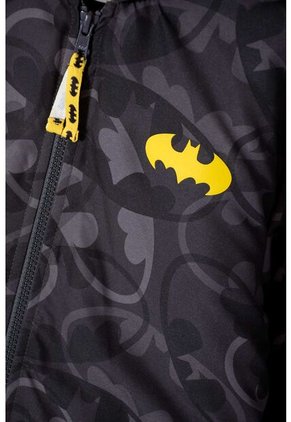 Chaqueta De Batman Con Cierre Y Chompa Gris Para Niño 6