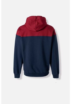 Buzo De Superman Azul Y Rojo Con Capucha Para Hombre XS