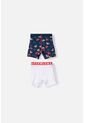 Pack X2 Boxer De Superman Azul Y Blanco Para Niño 2T A 5T 4T de DC COMICS