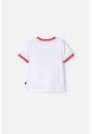 Camiseta Se Superman Blanca Y Roja Manga Corta Para Niño 2T A 5T 4T de DC COMICS